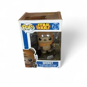 Funko Pop! Star Wars Wicket #26 Vinyl Bobble Head Collectible